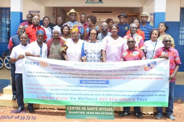 Action Sociale:  Les Rotary clubs de Côte d’Ivoire volent au secours des femmes