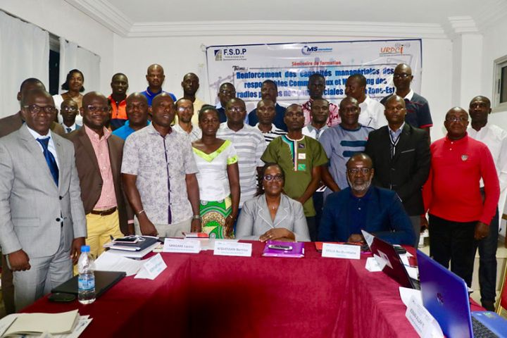Abengourou / Management et marketing : Le FSDP finance la formation des acteurs des radios privées non commerciales