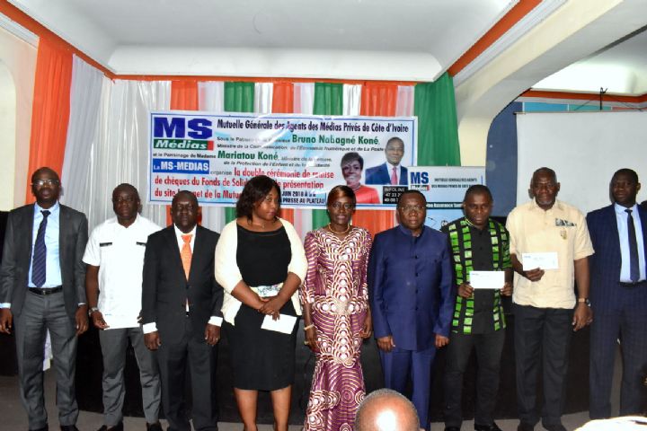 Côte d’Ivoire: lancement du Fonds de solidarité de la mutuelle générale des agents des médias privés