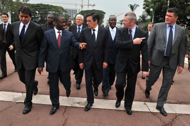 Soro accompagne son homologue