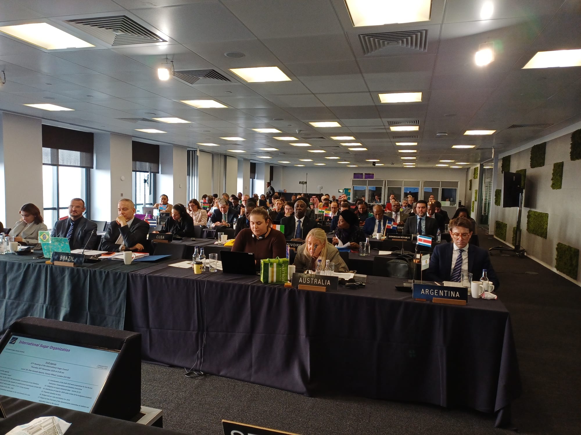 67e Session du Conseil international du sucre à Londres : l’ambassadeur Aly Touré élu Vice-président de la faitière mondiale 