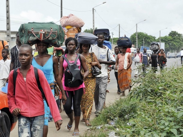 Après les bombardements à Abobo - L’exode des populations a repris