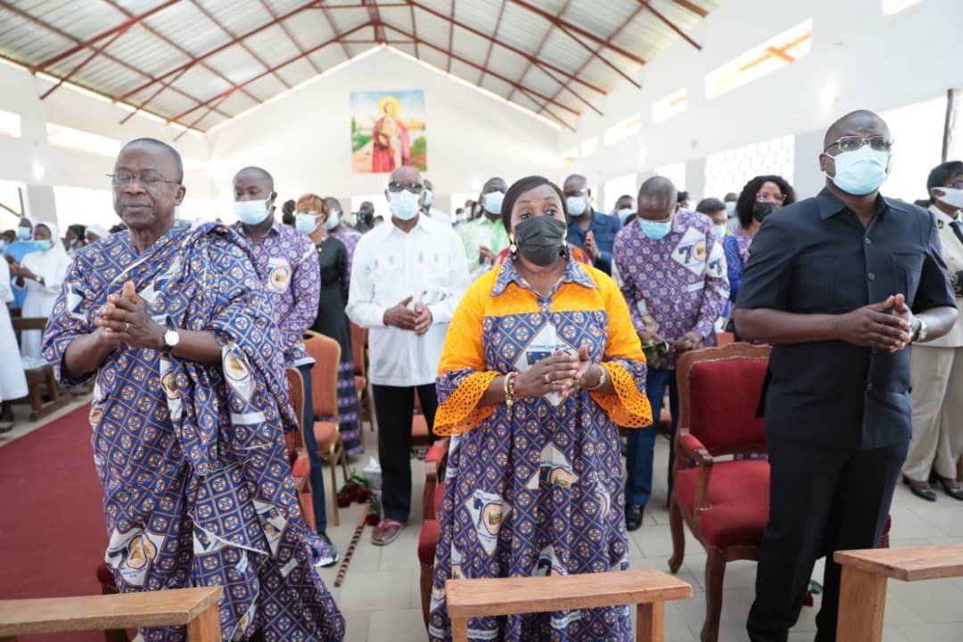 70 ans de la paroisse Saint Pierre de Raviart : Voici les messages de Mgr Alexis Touably Youlo et Jeannot Ahoussou-Kouadio