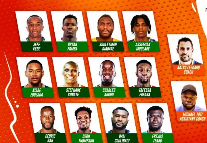 Afrobasket masculin 2021 : La liste des 12 Eléphants convoqués pour la 2e Fenêtre connue
