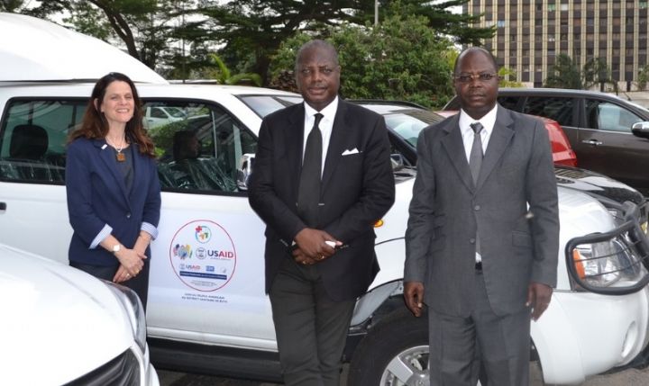 Les Etats-Unis font un don de matériel roulant au ministère de la Santé et de l’Hygiène publique