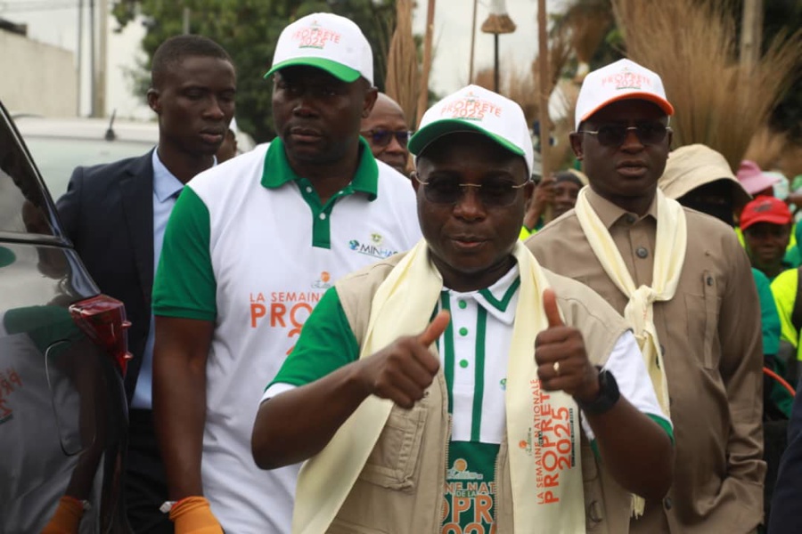 9ᵉ édition de la Semaine nationale de la propreté (SNP) / Depuis le PARC urbain d’Akouédo: les Ministres Anne Ouloto et Bouaké Fofana donnent le top départ