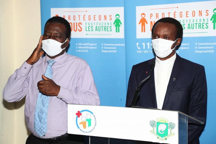 COVID-19 : le révérend père Norbert Abékan exhorte les fidèles catholiques à briser la chaîne de transmission