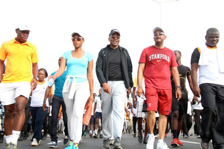 Infrastructures routières: Le pont HKB ouvert à la circulation depuis hier/Patrick Achi, Alain Lobognon…découvrent l’ouvrage à pied