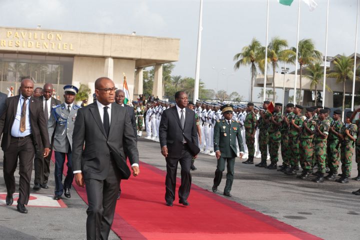Alassane Ouattara en visite d’amitié et de travail au Nigeria