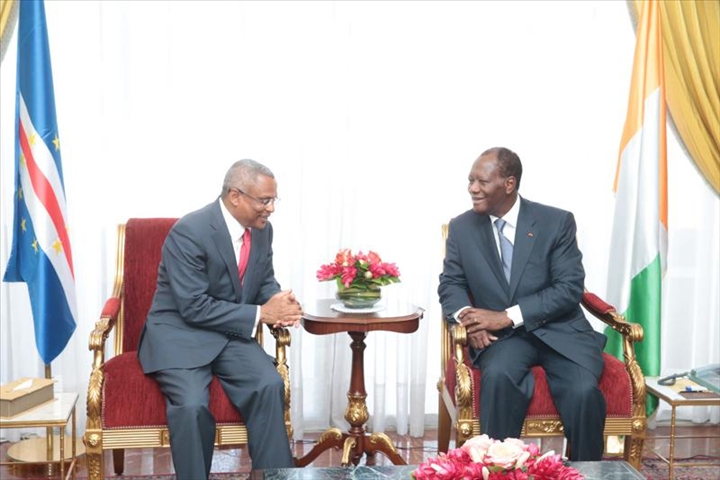 Audience du président Ouattara : Le Chef de l’Etat échange avec le Premier Ministre du Cap Vert