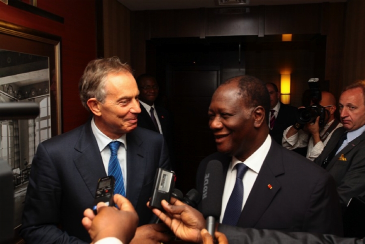 Audiences du  chef de l’Etat à Jérusalem : Tony Blair à Abidjan en octobre, Orange annonce une embellie