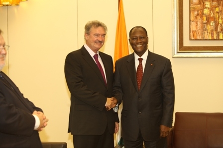 Audiences du chef de l’Etat/ Jean Asselborn (Vice 1er ministre du Luxembourg) : “La Côte d’Ivoire est sur la bonne voie avec Ouattara”
