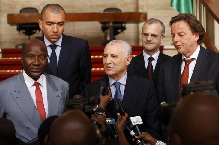 Le Représentant Spécial du Secrétaire Général de l’ONU pour l’Afrique de l’Ouest reçu en audience par le Chef de l’Etat