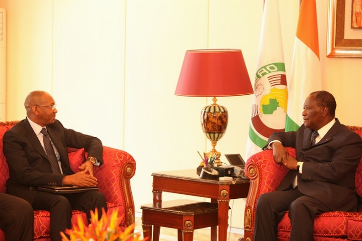 Audience : Alassane Ouattara a reçu deux personnalités, hier