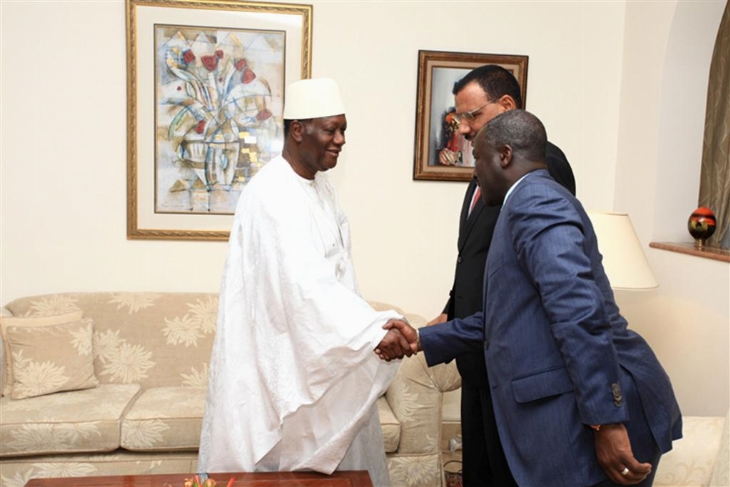 Communiqué de la présidence de la République: Le Chef de l’Etat, S.E.M. Alassane Ouattara a reçu un émissaire du Président de la République du Niger