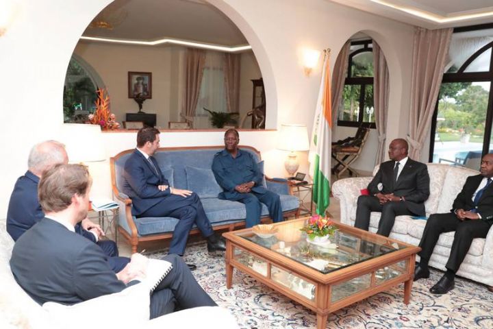 Le Chef de l’Etat a échangé avec le Ministre français de l’Intérieur