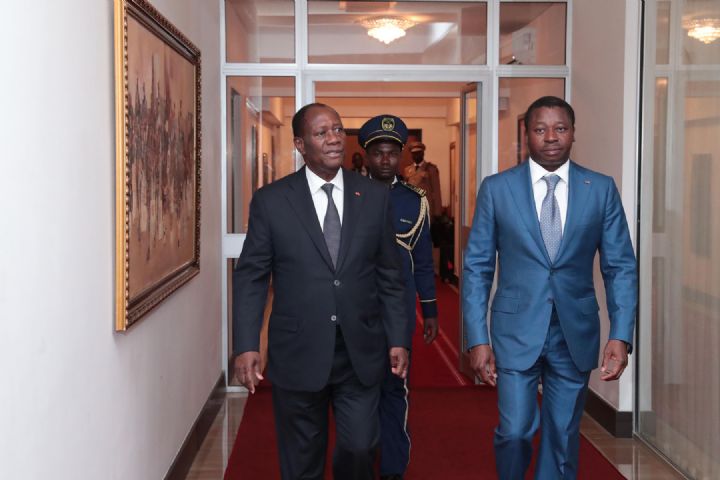 1er Sommet conjoint CEDEAO-CEEAC : Le Chef de l’Etat Alassane Ouattara est arrivé à Lomé, ce dimanche