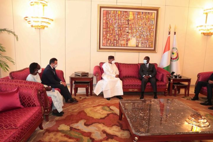 Le Chef de l’Etat a eu un entretien avec le Représentant Spécial du Secrétaire Général des Nations Unies pour l’Afrique de l’Ouest et le Sahel