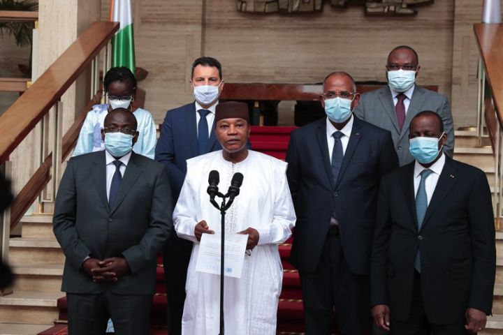 Mohamed Ibn Chambas après une rencontre avec le PM Hamed Bakayoko : “Ma visite s’inscrit dans le cadre de l’accompagnement de l’ONU pour une présidentielle pacifique, inclusive et crédible”