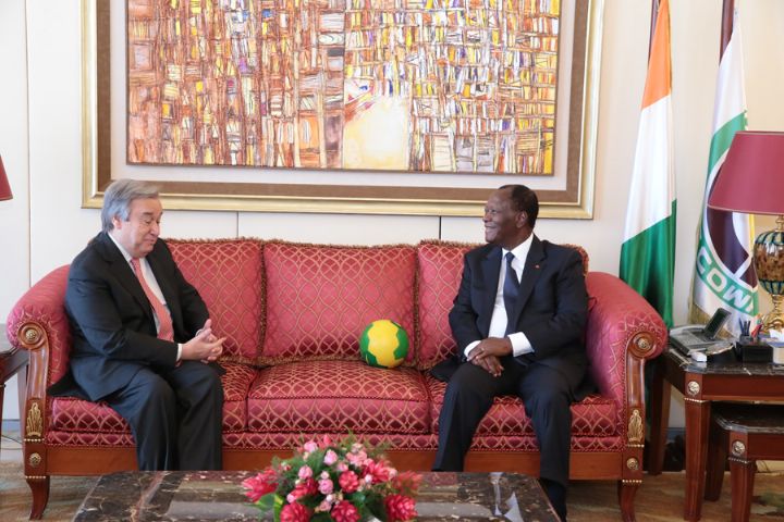 Le Chef de l’Etat a eu un entretien avec le Haut Commissaire des Nations Unies pour les Réfugiés