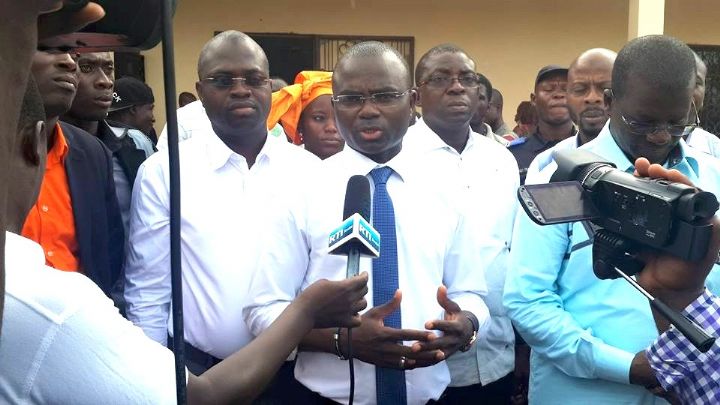 Emplois jeunes: Alphonse Soro préside une remise de matériel à 300 jeunes de Katiola