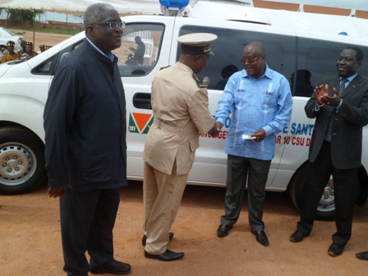 Côte d’Ivoire/ Une ambulance pour la liaison entre les centres de santé urbains et le CHU de Bouaké