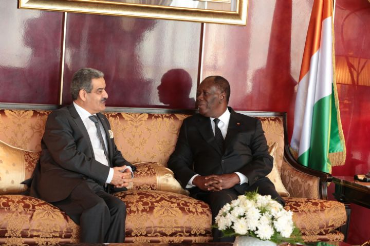 Le Chef de l’Etat a échangé avec l’Ambassadeur de l’Etat de Palestine en Côte d’Ivoire