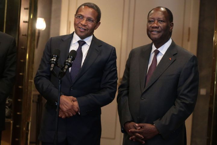 Le Chef de l’Etat a eu un entretien avec l’ancien Président de Tanzanie, Jakaya KIKWETE