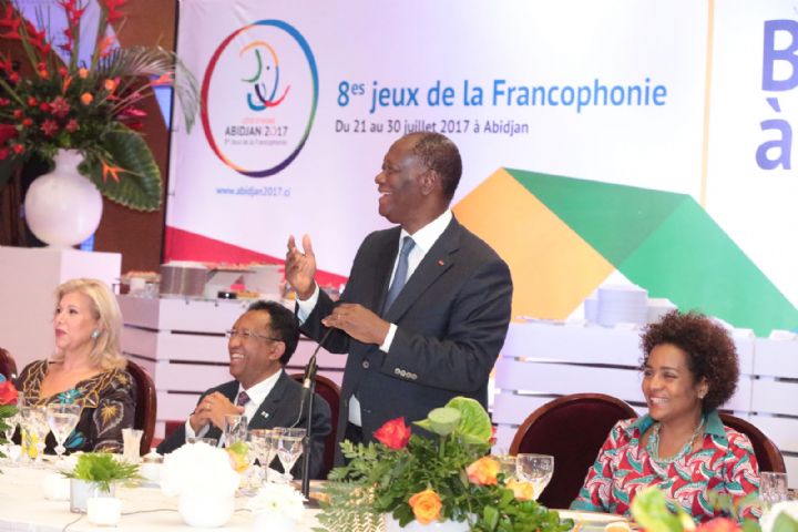 Cérémonie d’ouverture de la 8ème édition des jeux de la francophonie : allocution du président de la république Alassane Ouattara