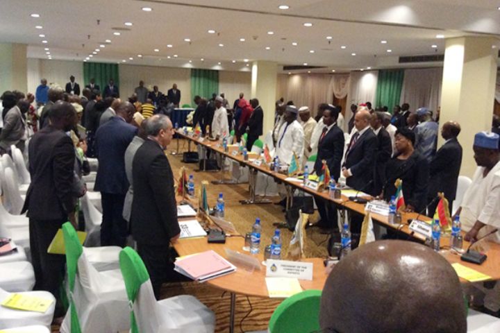 A Abuja au Nigeria, L’APPA et les Pétroliers du Monde prient pour les morts de Bassam