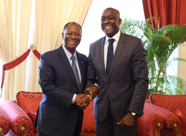 Le Chef de l’Etat a eu un entretien avec le Vice-Président de la Banque Mondiale pour l’Afrique