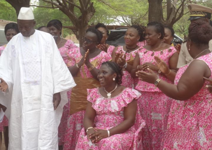La présidente de la section ASFI de Niakaramadougou investie