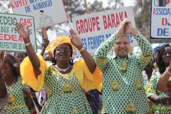 Le ministre Jean-Louis Billon parraine les femmes de San-Pédro