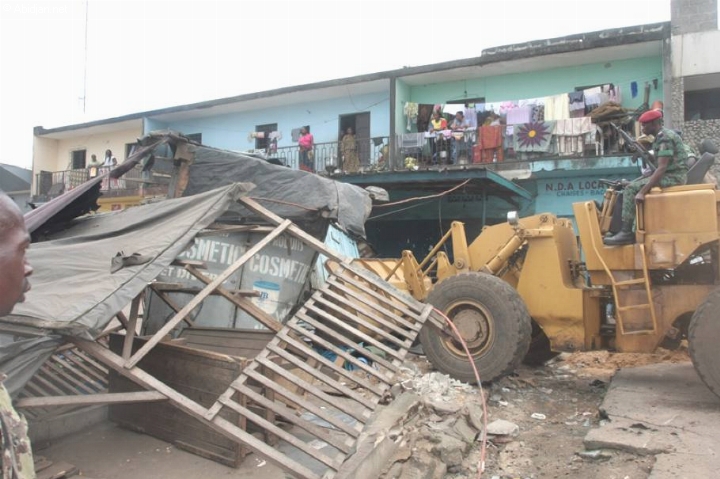 Attécoubé / Refusant leur déguerpissement, Les commerçants du marché central ont paralysé la commune
