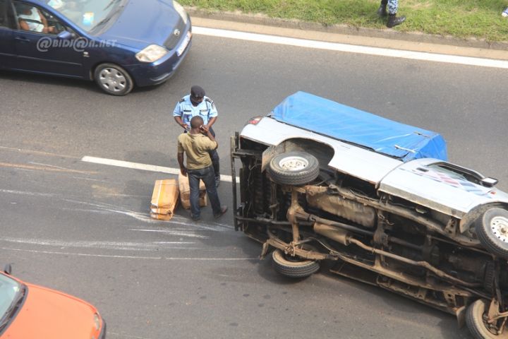 Près de 150 accidents de la circulation  en cinq mois dans le Sud-Comoé