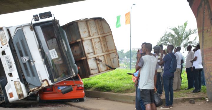Un mort dans un accident de la route sur l'axe Agboville-Abidjan