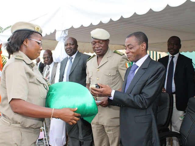 Installation de l`Unité Spéciale pour la Lutte contre le Racket en Douane