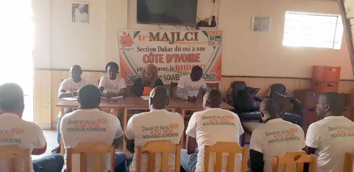 20 000 adhésions au RHDP: Le MAJLCI ratisse large au Sénégal