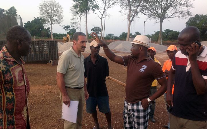 Prikro / Pont de Serrbou-Bassawa : le Conseil régional visite les travaux