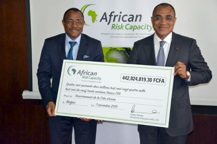 African Risk Capacity décaisse 406 millions FCFA pour l’indemnisation des victimes du déficit pluviométrique en Côte d’Ivoire