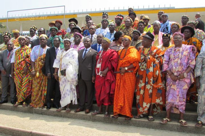Assemblée nationale : des chefs Akyé témoignent leur soutien à Guillaume Soro