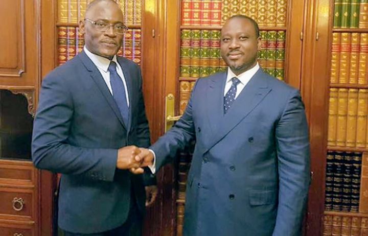Côte d’Ivoire : Guillaume Soro rencontre Toussaint Alain à Paris