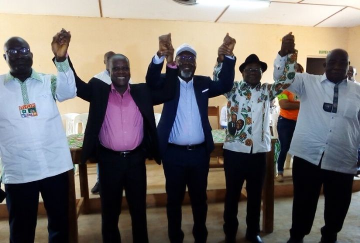 Législatives 2021: Le député sortant RHDP Ouragahio Abel Djohoré, présente le candidat de son parti