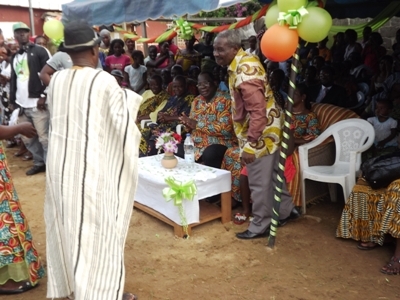 3ème Edition de la fête des mères et des pères d’Asapsu Jean Paul II Attécoubé / Tchagba Laurent : ‘’Je suis candidat pour vous aider à mieux vous prendre en charge’’