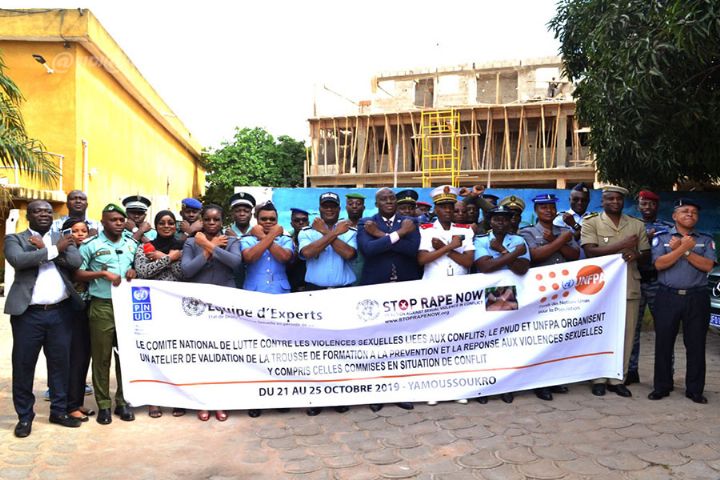 Prévention et réponse contre les violences sexuelles : des modules et outils bientôt intégrés dans les curricula de formation des Forces de Défenses et de Sécurité