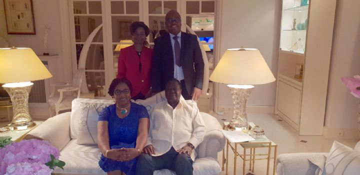 Audience du président du Pdci à Paris: Des membres de Pdci Action 225 Diaspora reçus par le président Bédié