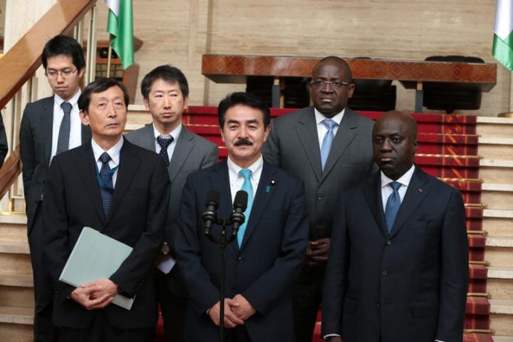 Le Chef de l’Etat a échangé avec le Ministre délégué auprès du Ministre des Affaires Etrangères du Japon