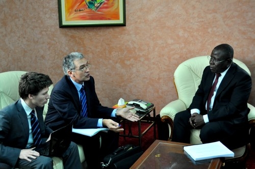 Enseignement supérieur / Recevant une délégation de l’Agence Française de Développement (AFD), le ministre Cissé Bacongo: « La réhabilitation de l’INP est au cœur de nos actions »