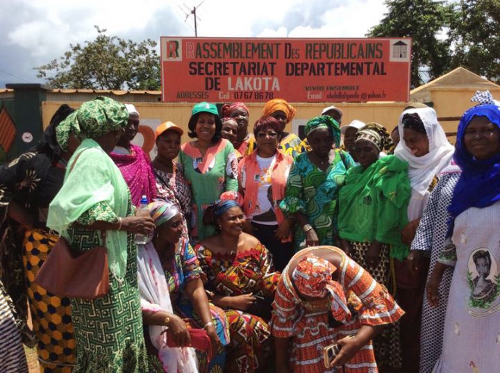 Réélection de Alassane Ouattara: Touré Aya Virginie en campagne dans la région du Goh et du Loh-Djiboua