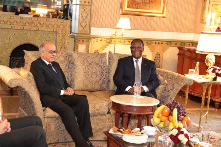 Les entretiens du Chef de l’Etat à Marrakech